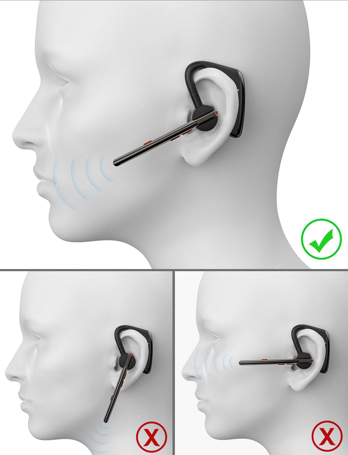 Casque Bluetooth professionnel