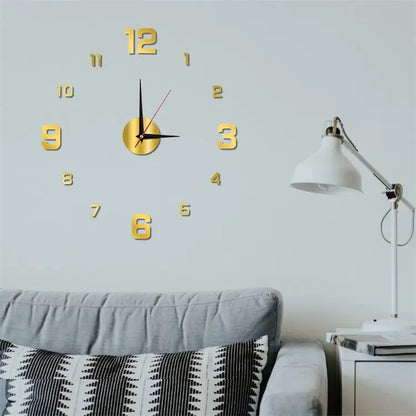 🕒 Horloge Murale 3D - Élégance et Modernité pour votre Intérieur ! 🕒