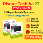 Disque Dur Toshiba 2To