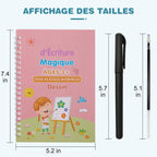 4 Cahiers d'écriture réutilisables ™